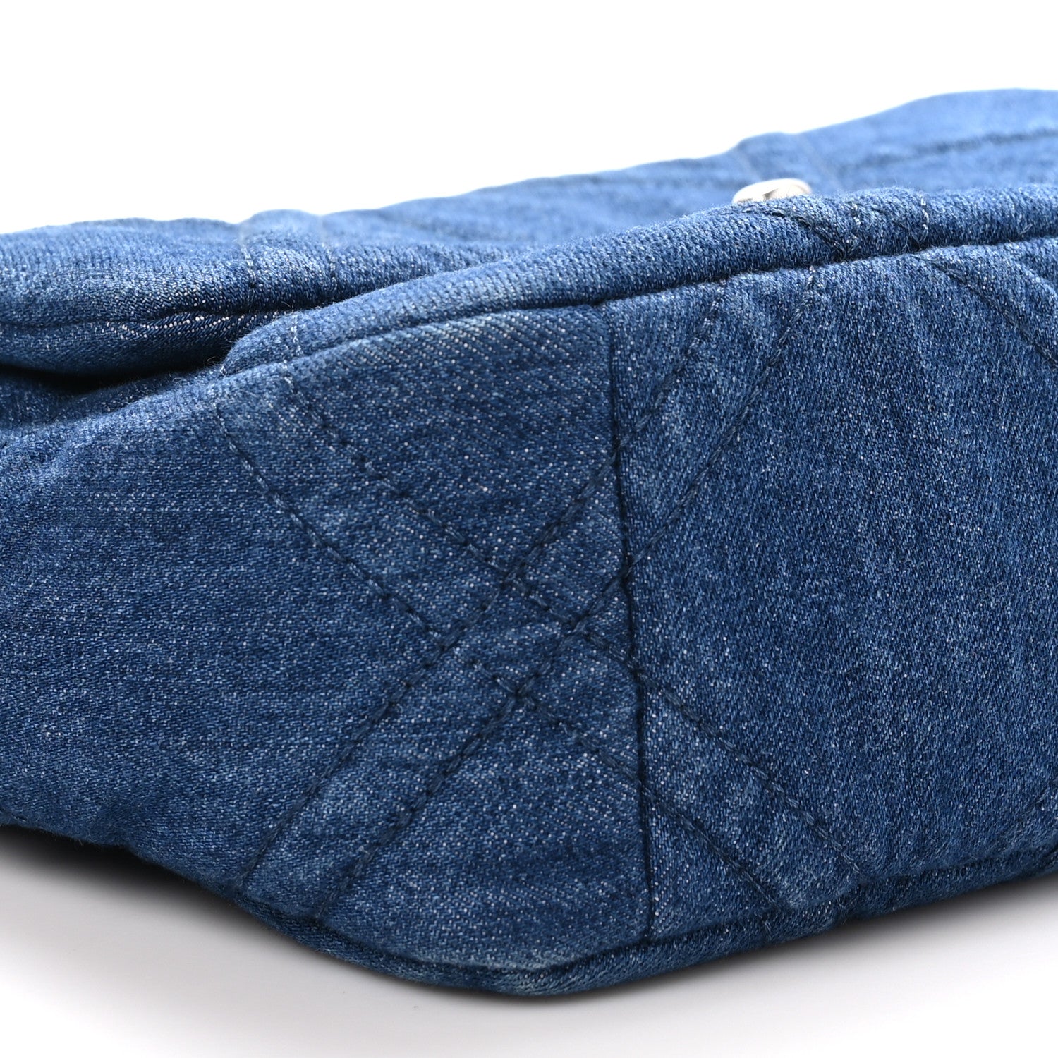 Chanel Denim Quilted Medium Chanel 19 Flap Blue 9 of 11