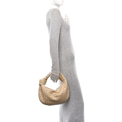Bottega Veneta Nappa Intrecciato Teen Jodie Hobo Porridge 2 of 11