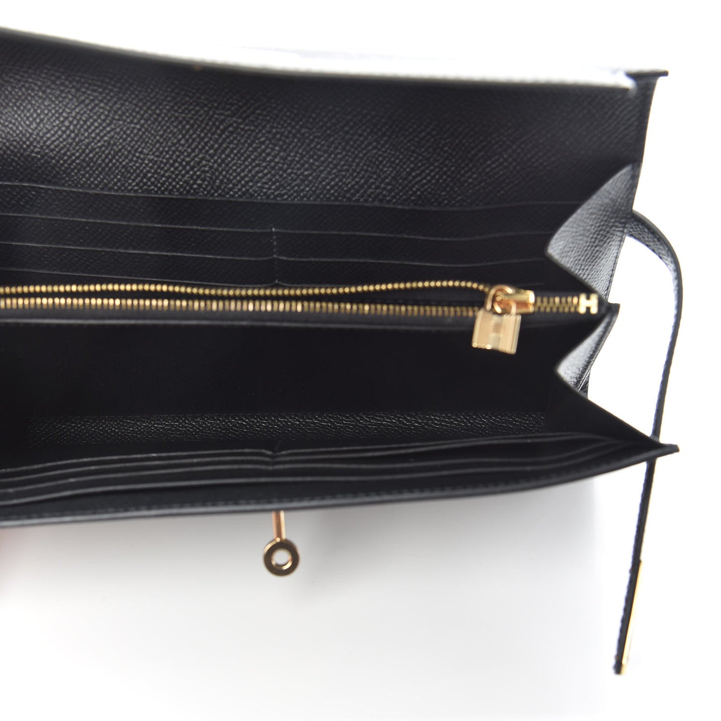 Epsom Kelly Longue Wallet Black