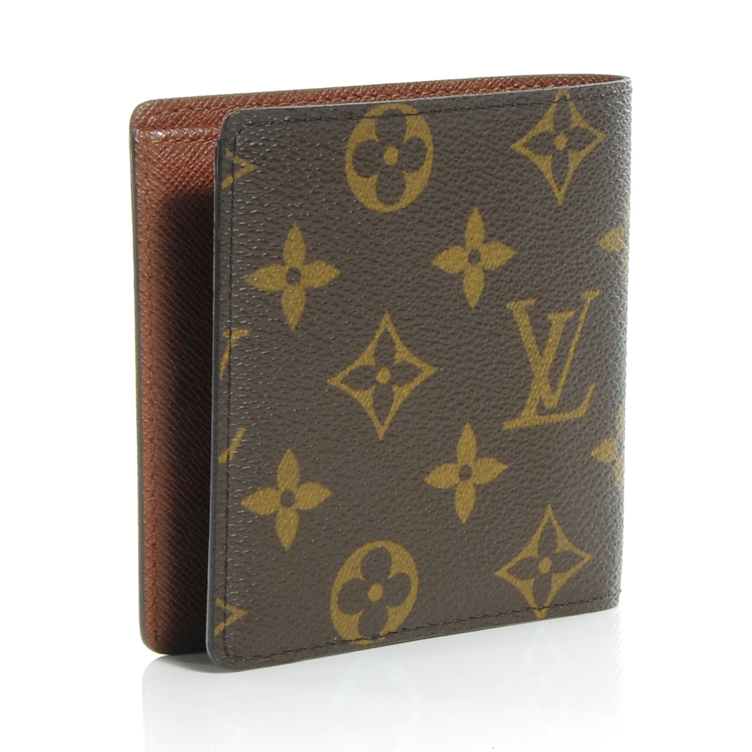 Louis Vuitton Monogram Mens Billfold Wallet 6 Credit Card Slots 3 of 8