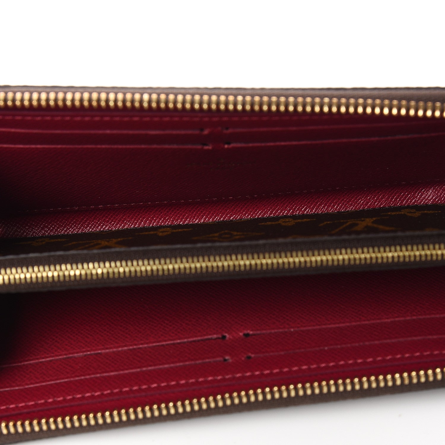 Louis Vuitton Monogram Clemence Wallet Fuchsia 5 of 7