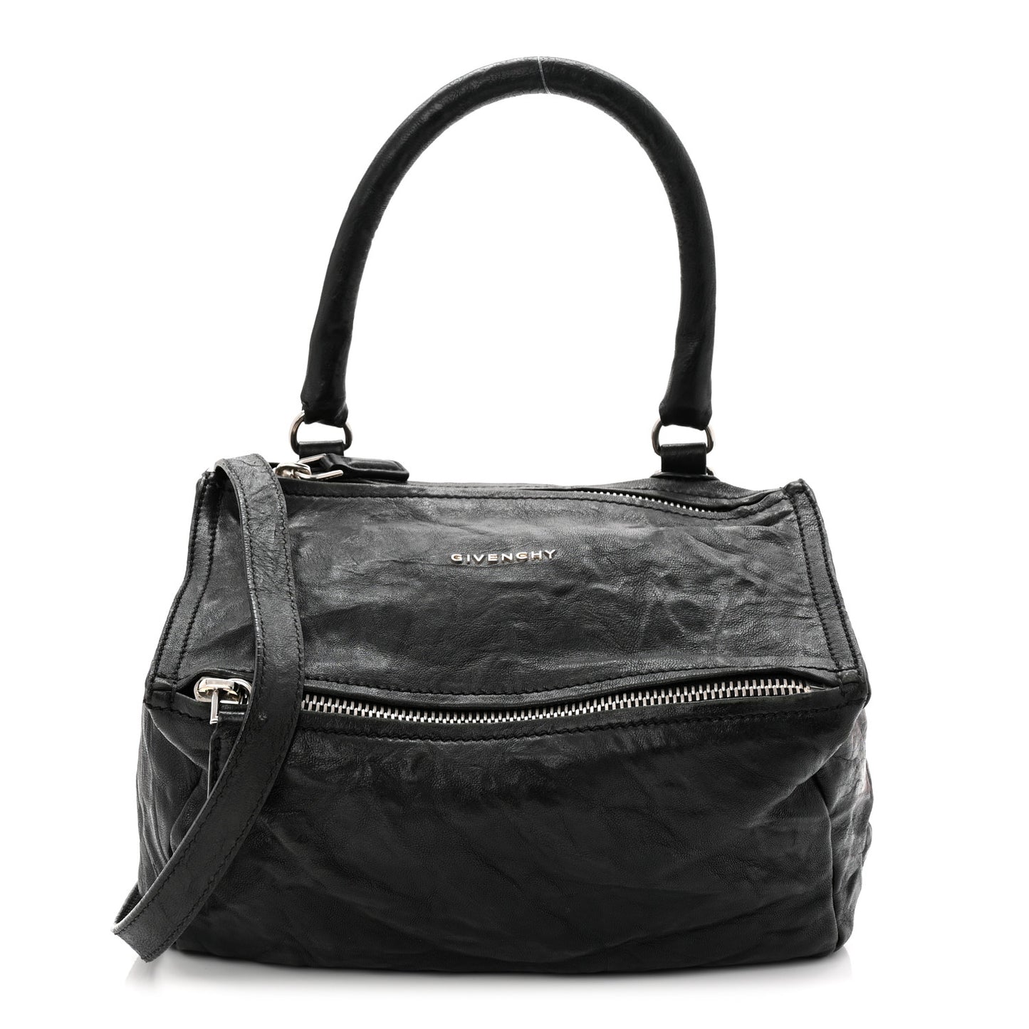 Tumbled Sheepskin Small Pandora Black