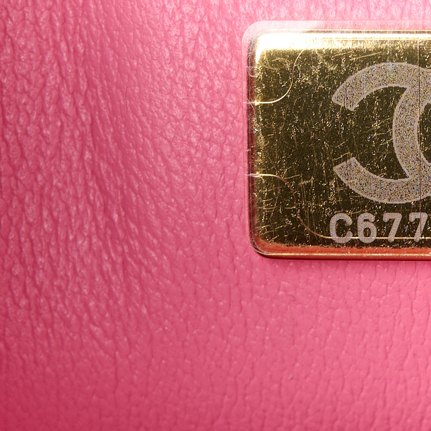 Chanel Lambskin Quilted Mini Top Handle Rectangular Flap Pink 8 of 11