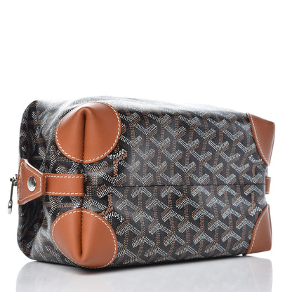 Goyard Goyardine Boeing 25 Trousse de Toilette Black Gold 4 of 10