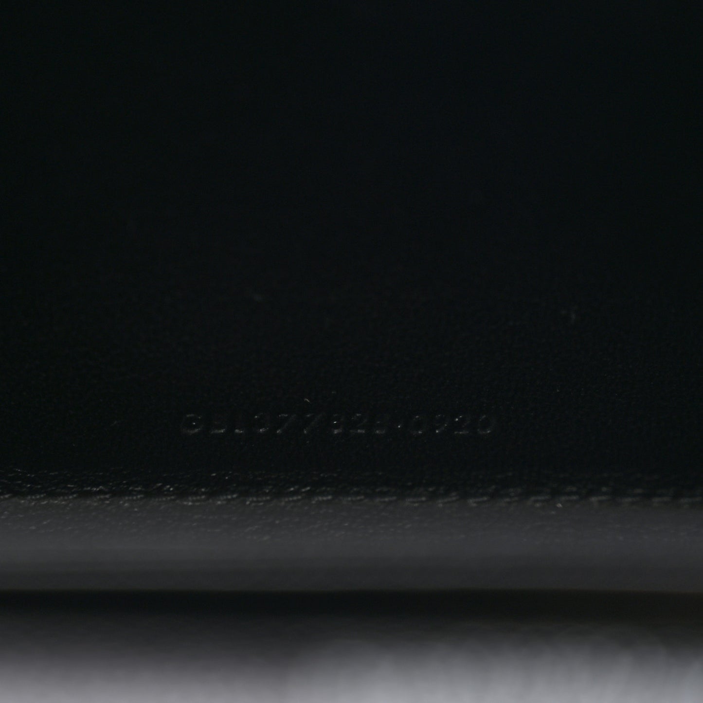 Grain De Poudre Matelasse Chevron Monogram Chain Wallet Black Black