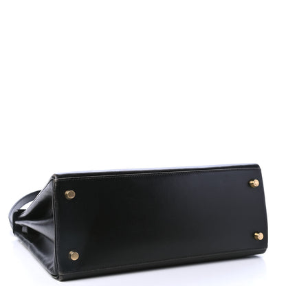 Hermes Box Kelly Retourne 28 Black 3 of 13