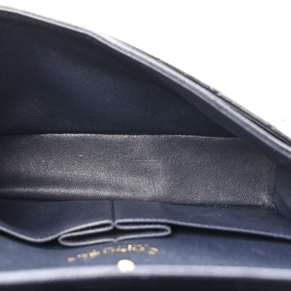 Chanel Caviar Quilted Small Double Flap Navy 5 of 10