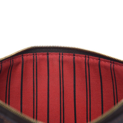 Louis Vuitton Damier Ebene Neverfull MM GM Pochette 14 of 15
