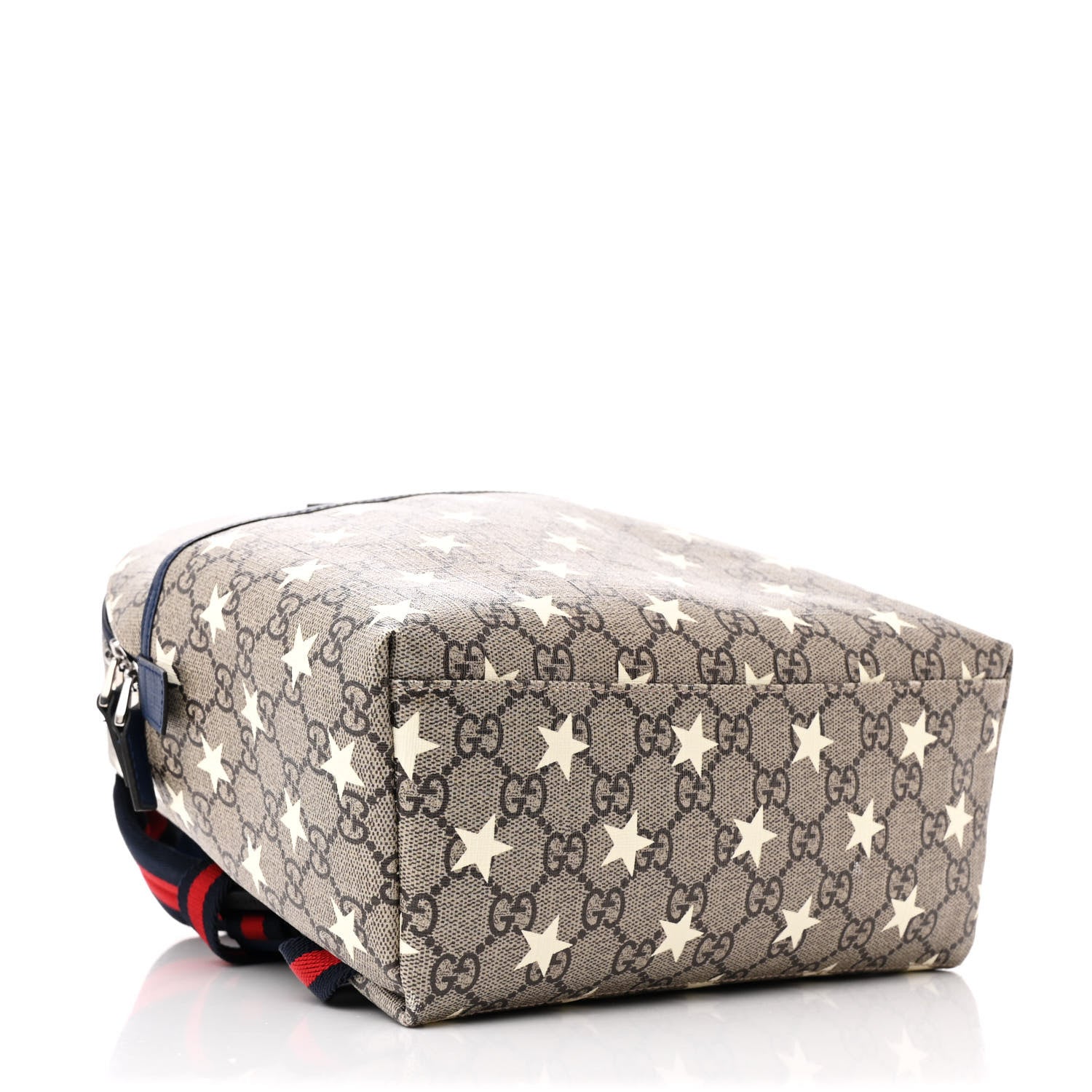 Gucci GG Supreme Monogram Stars Childrens Backpack Beige Ebony Yellow Royal 4 of 10