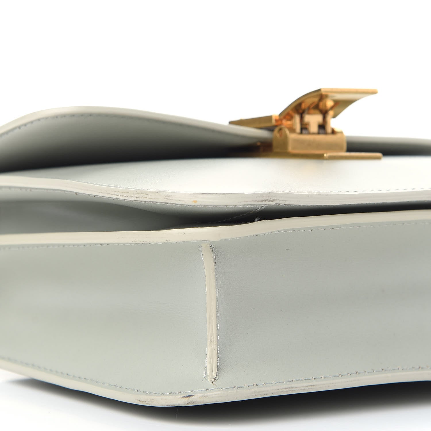 Celine Box Calfskin Teen Classic Box Flap Bag Pastel Green 8 of 9