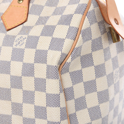 Louis Vuitton Damier Azur Speedy 30 16 of 19