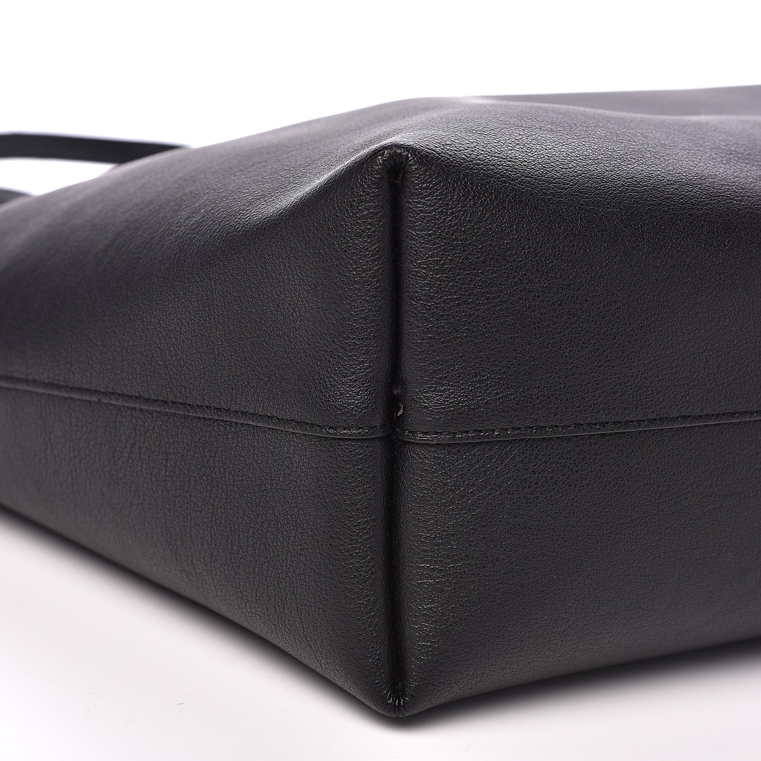 Saint Laurent Calfskin Large Shopping Tote Black 8 of 14