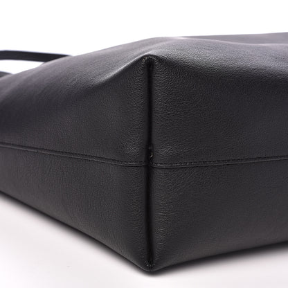 Saint Laurent Calfskin Large Shopping Tote Black 8 of 14