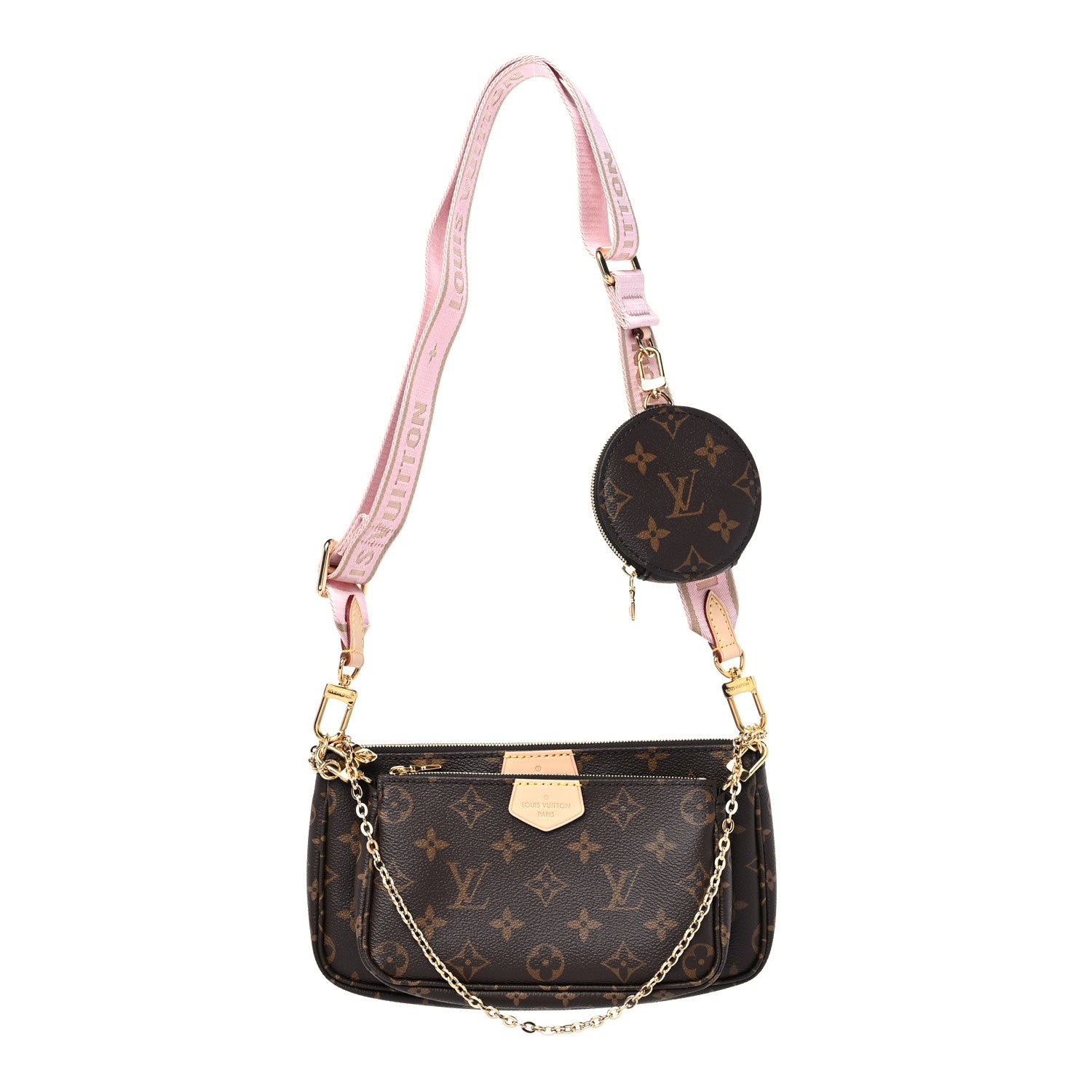 Louis Vuitton Monogram Multi Pochette Accessories Rose Clair 1 of 12