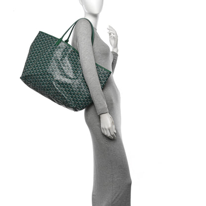 Goyard Goyardine Saint Louis GM Green 2 of 12