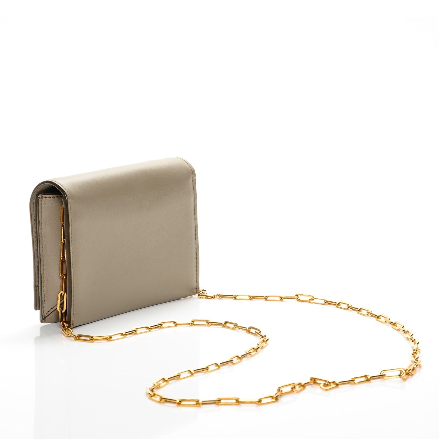 Calfskin Icon Disco Bag Taupe