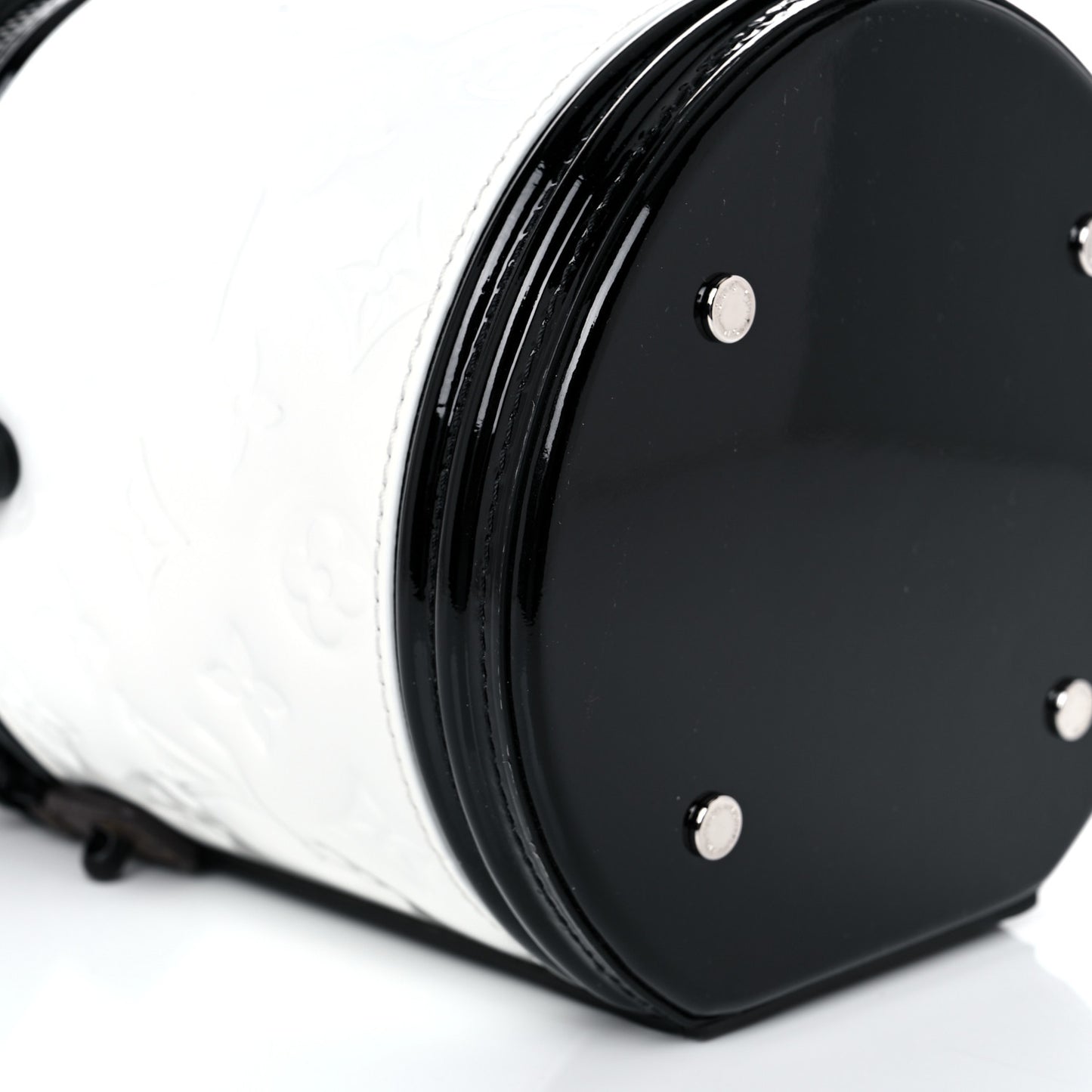 Monogram Patent Calfskin Cannes White