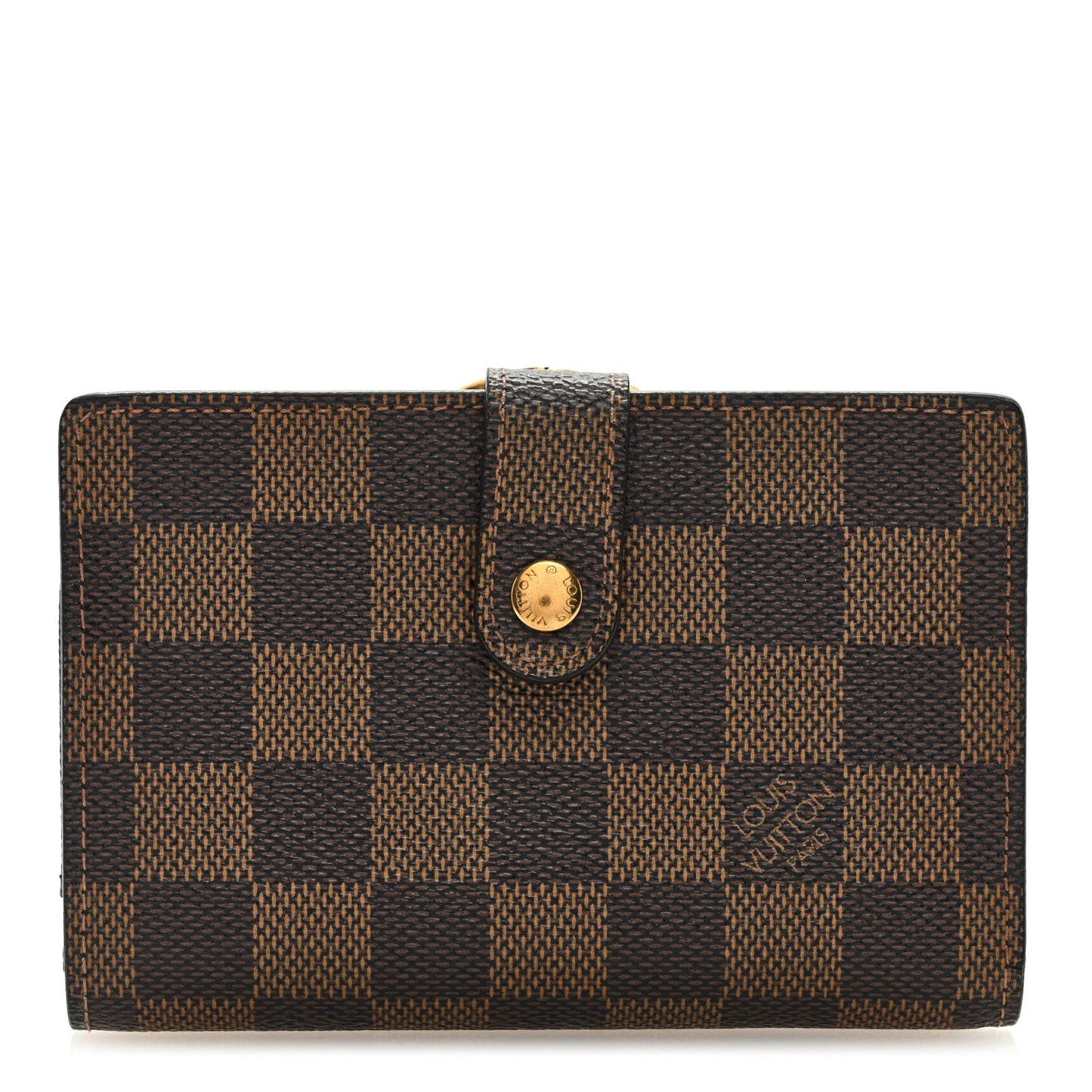 Damier Ebene French Purse Wallet