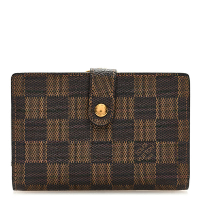 Louis Vuitton Damier Ebene French Purse Wallet 2 of 6