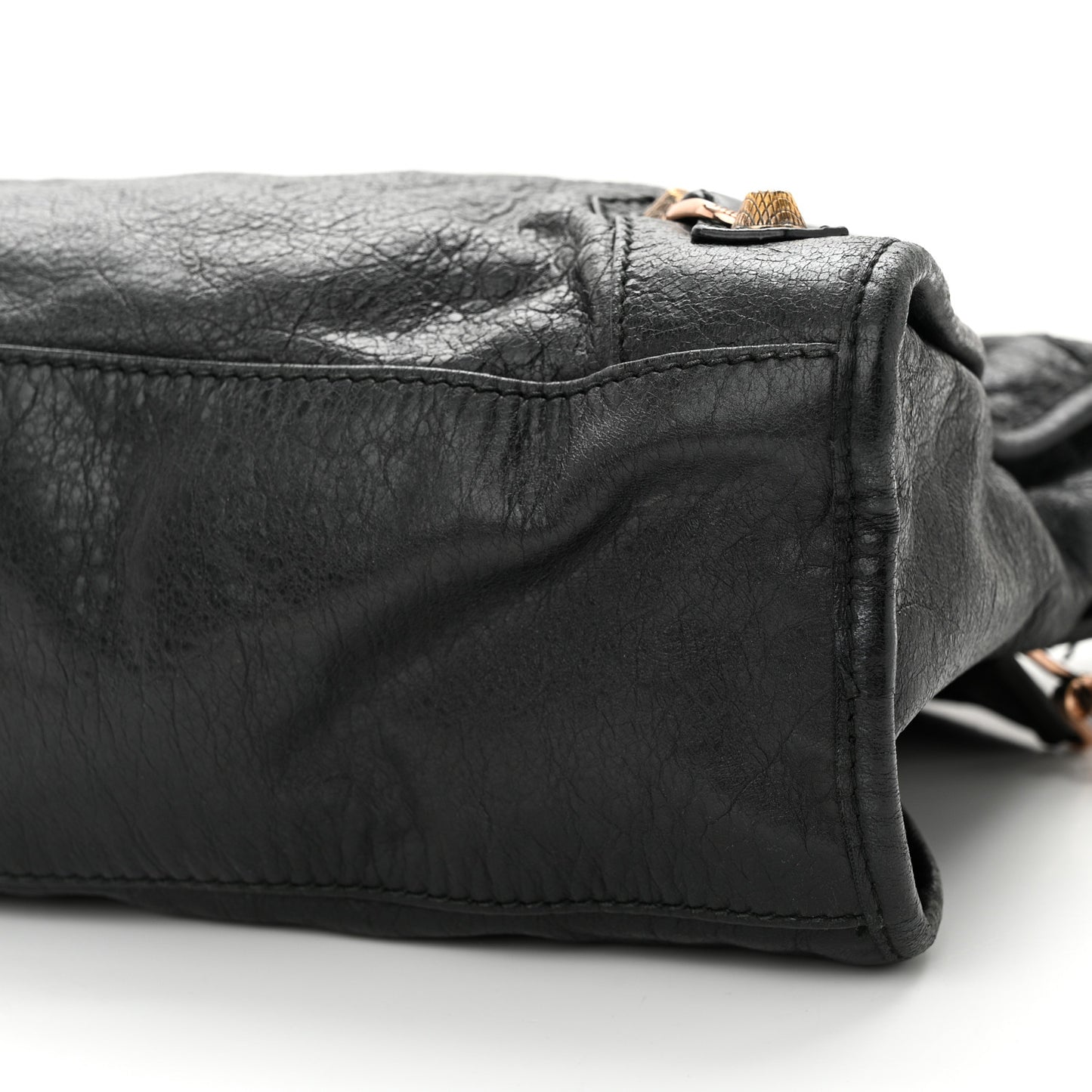 Agneau Giant 12 Gold Hardware City Black