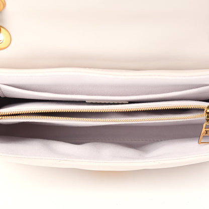Louis Vuitton Calfskin LV New Wave Chain Bag Ivory 5 of 8