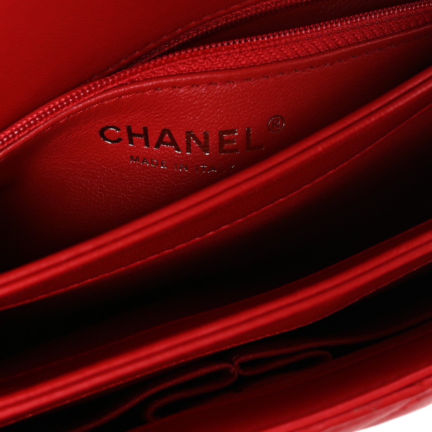 Chanel Lambskin Quilted Small Trendy CC Flap Dual Handle Bag Red 6 of 10