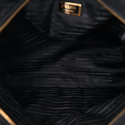 Prada Re-Nylon Impuntu Quilted Re-Edition 1995 Chaine Medium Tote Bag Black 5 of 10