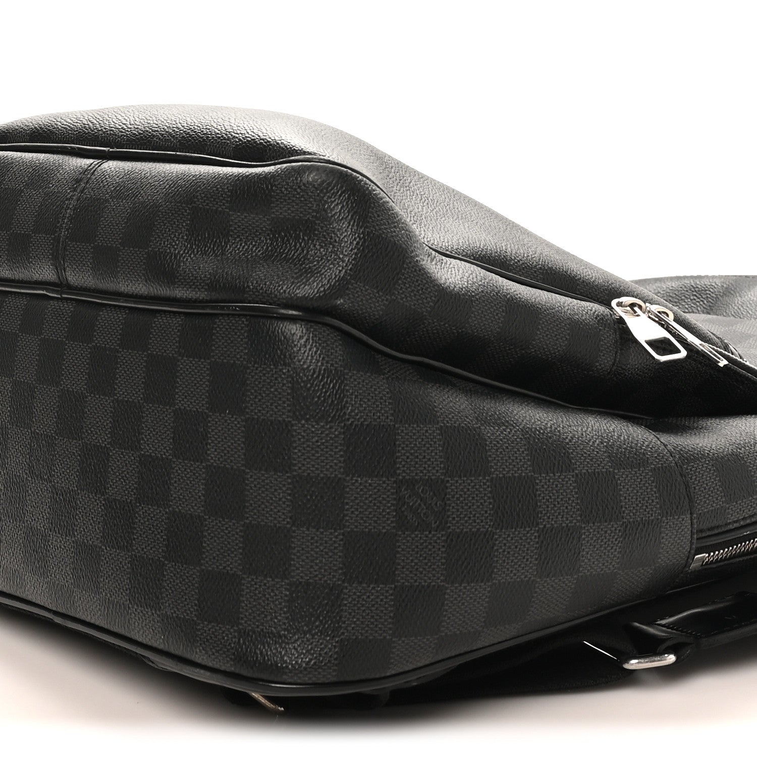 louis vuitton backpack black checkers LOUIS VUITTON Michael Backpack Graphite Damier Graphite