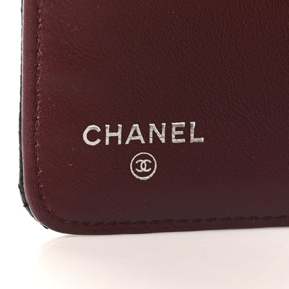 Chanel Caviar Quilted CC French Wallet Black 7 of 9