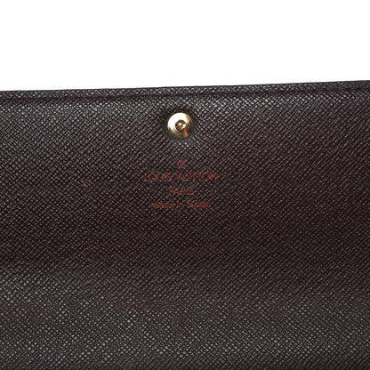Louis Vuitton Damier Ebene Sarah Wallet 6 of 10