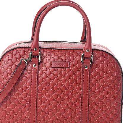 Gucci Soft Microguccissima Medium Crossbody Bag Rosso 7 of 9