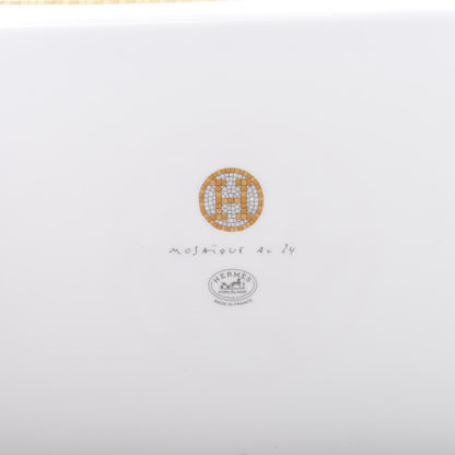Hermes Porcelain Mosaique au 24 Sushi Plate 6 of 8
