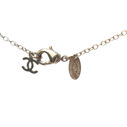 Chanel Enamel CC Baroque Necklace Black Gold 5 of 6