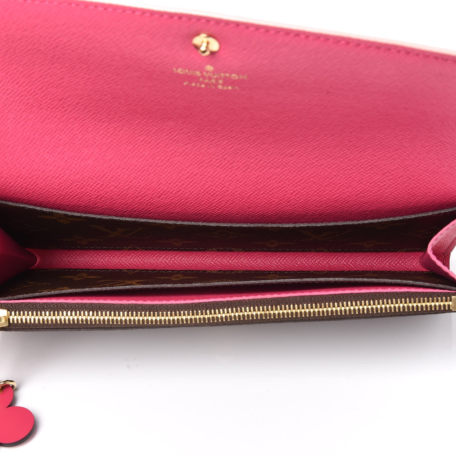 Louis Vuitton Monogram Bloom Flower Emilie Wallet 5 of 9