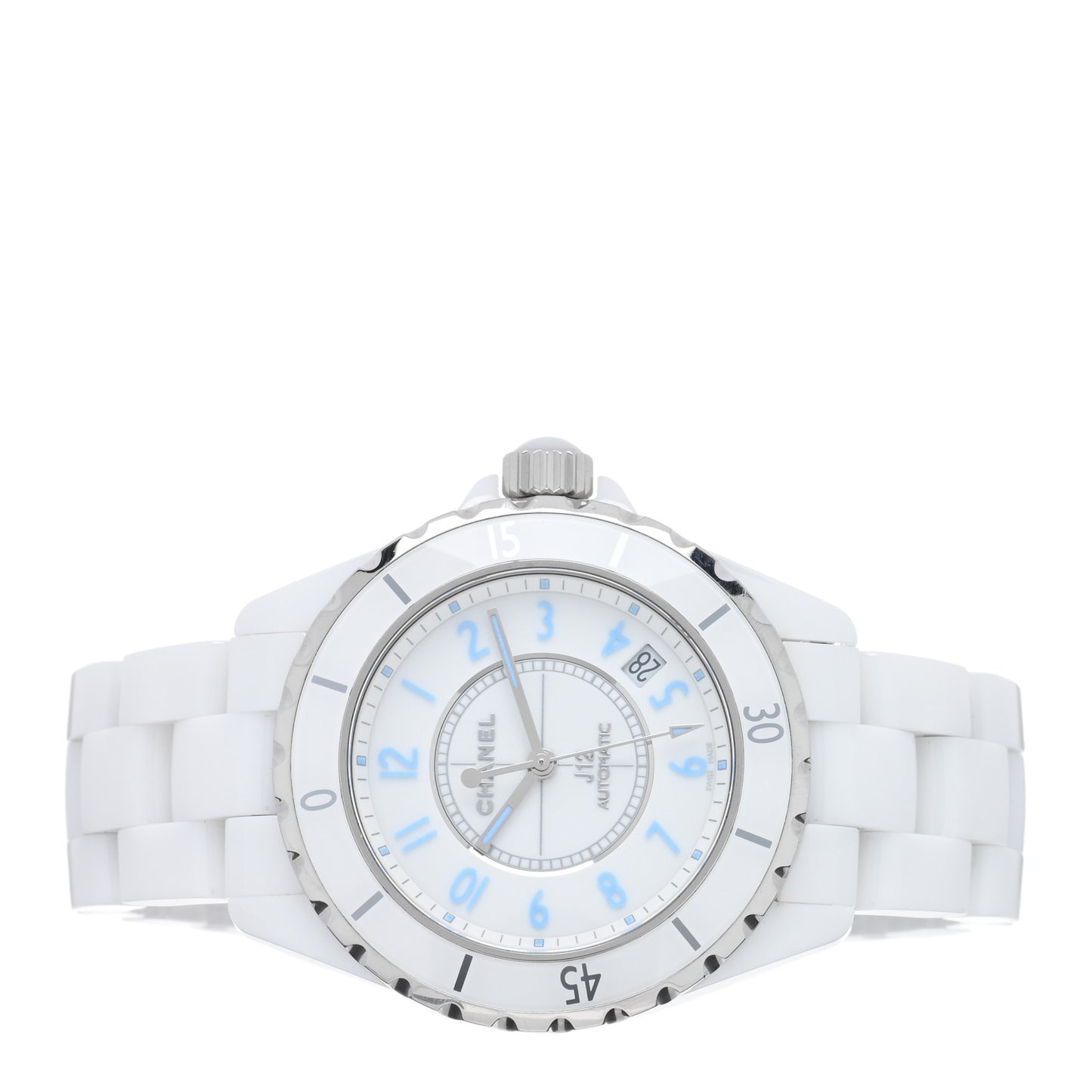 Stainless Steel Ceramic 38mm J12 Automatic Watch Blue
