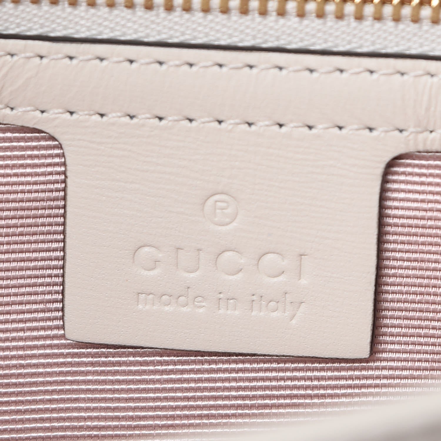 Gucci Calfskin Small Arli Flap Shoulder Bag Mystic White 6 of 9