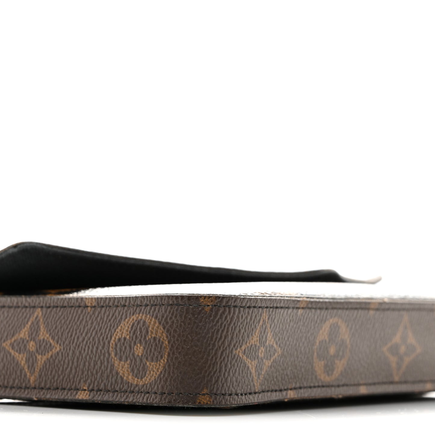 Monogram Animal Print Pochette Felicie Chain Wallet