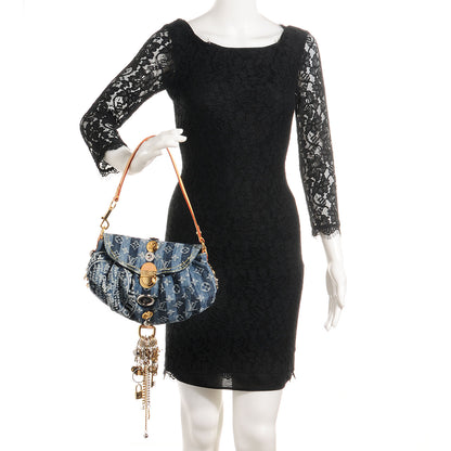 Louis Vuitton Denim Raye Judy Blame Mini Pleaty 2 of 8
