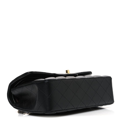 Chanel Lambskin Quilted Small Double Flap Black 4 of 10