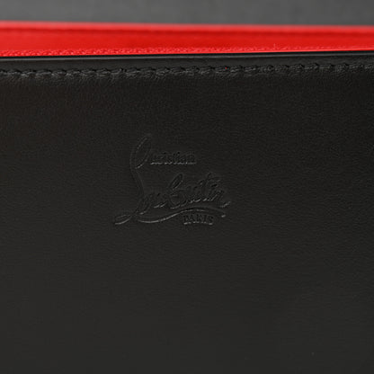 Christian Louboutin Calfskin Spikes Paloma Clutch Black Gunmetal 7 of 10