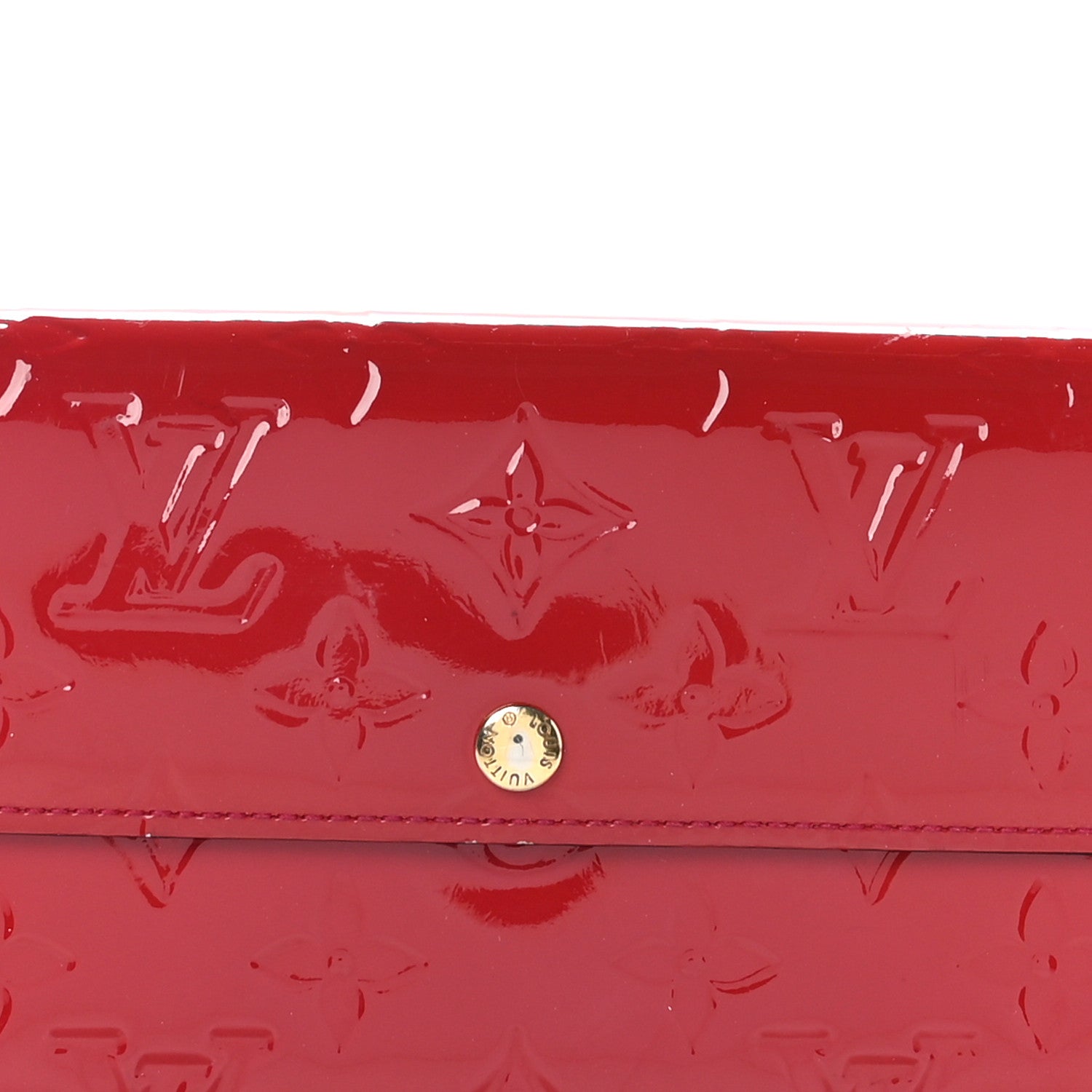 Louis Vuitton Vernis Sarah Wallet Rose Indien 8 of 10