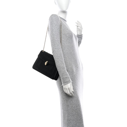 Bulgari Calfskin Serpenti Forever Crossbody Bag Black 2 of 16