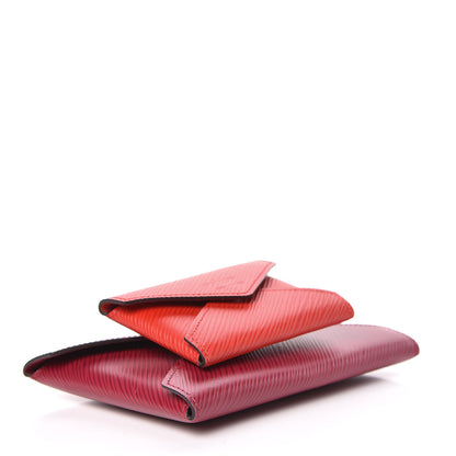 Louis Vuitton Epi Kirigami Pochette Set Fuchsia Coquelicot 7 of 11