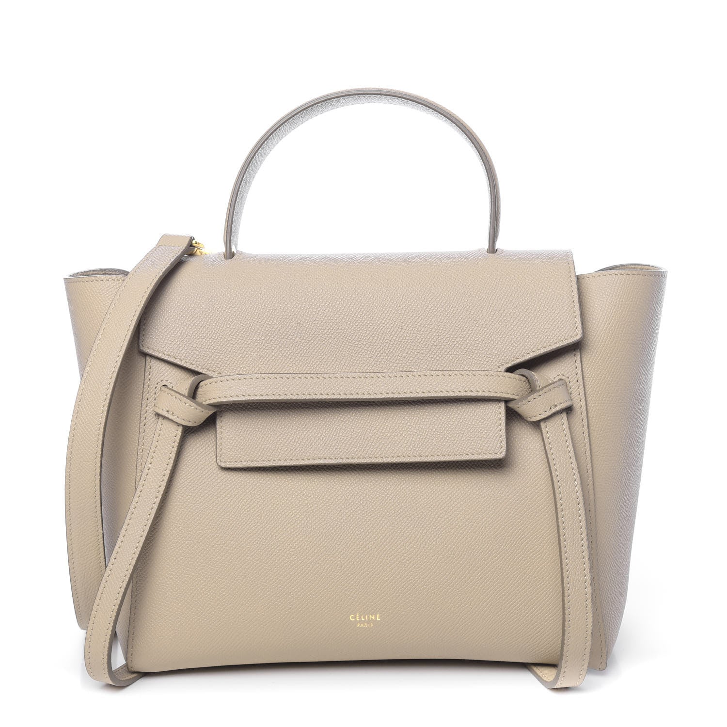 Celine Grained Calfskin Micro Belt Bag Light Taupe 1 of 11