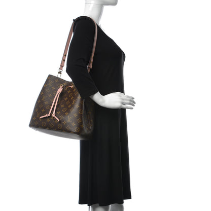 Louis Vuitton Monogram Neonoe MM Rose Poudre 2 of 10