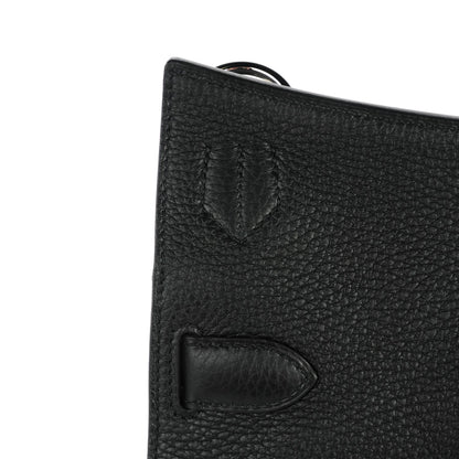 Hermes Taurillon Clemence Jypsiere 31 Black 5 of 19