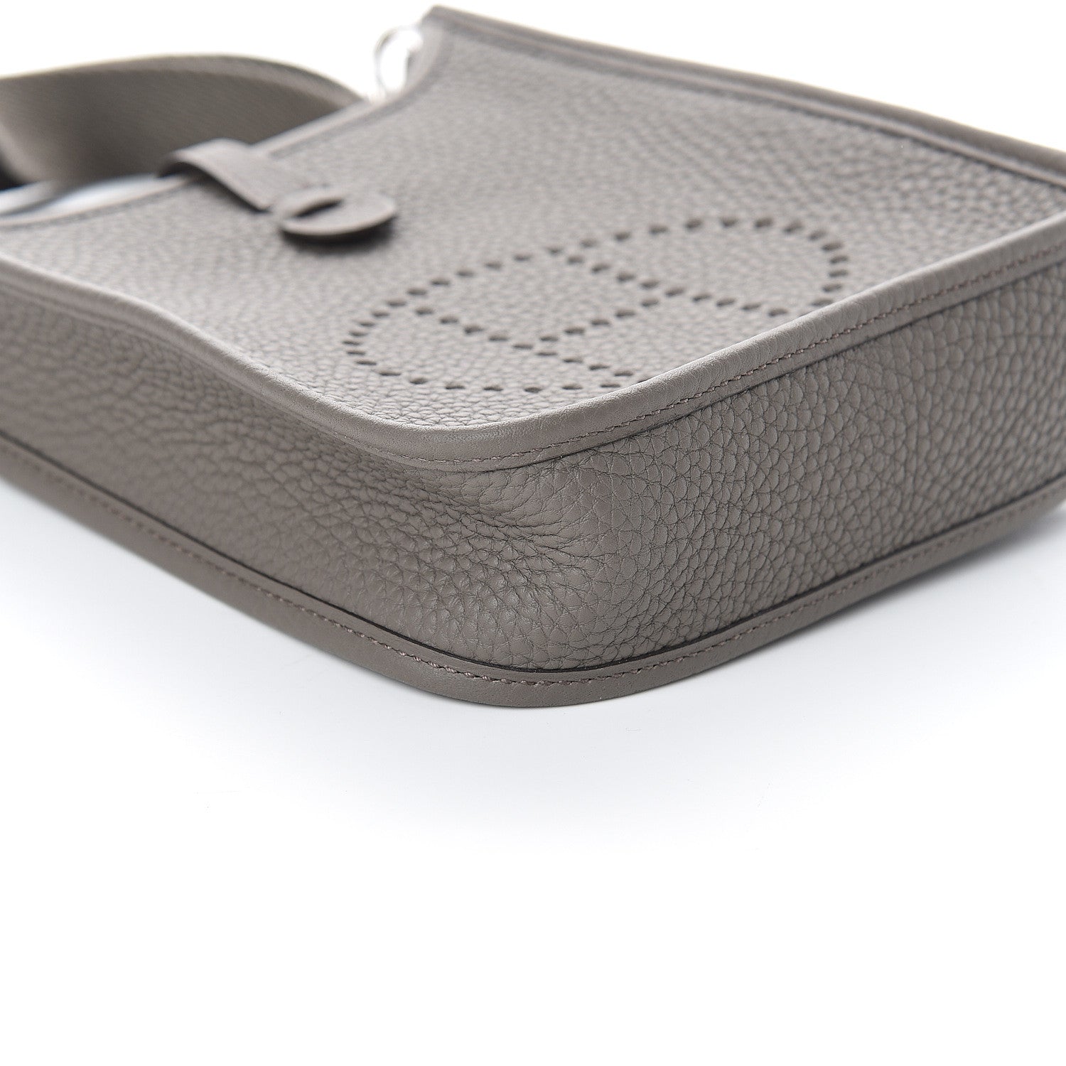 Hermes Taurillon Clemence Evelyne TPM Etain 8 of 9