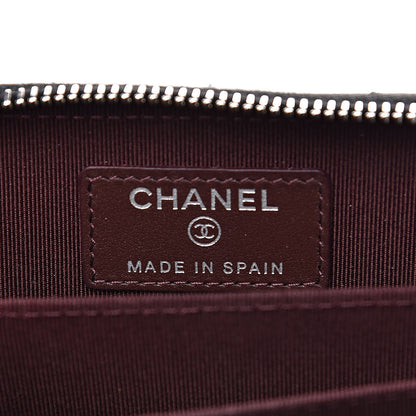 Chanel Caviar Quilted Zip Coin Purse Black 6 of 8