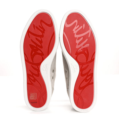 Christian Louboutin Suede Mens Fique A Vontade Sneakers 42.5 Goose 6 of 10