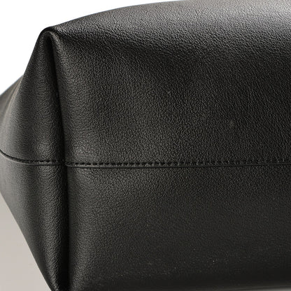 Saint Laurent Calfskin Large Shopping Tote Black 9 of 9